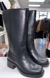 Palmer Knee High Riding Boot- Black