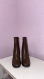 Take It Easy Ankle Boots- Brown