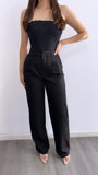 Let's Make A Deal High Rise Pants- Black