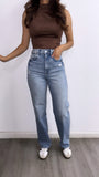 Zamira Mock Neck Sleeveless Top- Brown