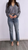 Max High Rise Vintage Straight Leg Jeans- Medium Wash