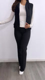 Sleeveless Fleece Vest- Black