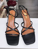 Meet Dowtown Kitten Heels- Black