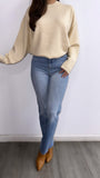 Ultimate Comfort Knitted Sweater- Cream