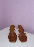 To Good Nights Kitten Heels- Camel