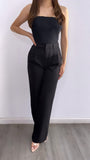 Let's Make A Deal High Rise Pants- Black