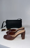 Hit Replay Block Heels- Brown