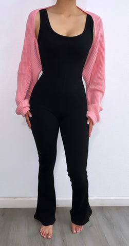 Knitted Bolero/Shrug- Pink