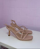 Meet Downtown Kitten Heels- Nude