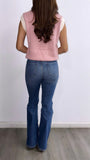 Heradura High Rise Flare Jeans- Medium Wash