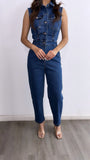 Bandido Denim Jumpsuit- Dark Wash