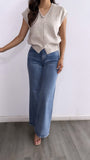 Jacob High Rise Wide Leg Jeans- Medium Wash