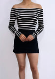 No pressure High Rise Mini Skort- Black