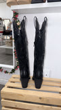 Frontera Studded Cowgirl Boots- Black