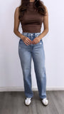 Zamira Mock Neck Sleeveless Top- Brown
