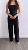 Let's Make A Deal High Rise Pants- Black