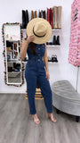 Bandido Denim Jumpsuit- Dark Wash