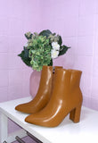 Rule Breaker Ankle Boots- Camel