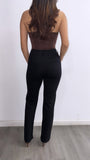 Wess High Rise Pants- Black