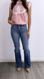 Heradura High Rise Flare Jeans- Medium Wash