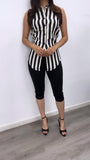 Keldron Capri Pants- Black