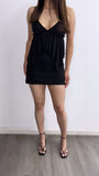 No pressure High Rise Mini Skort- Black
