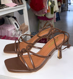 Meet Downtown Kitten Heels- Brown