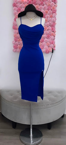 Endless Desire Midi Dress- Royal Blue