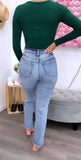 Orlando High Rise Mom Jeans- Light Wash