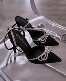 Bling The Night Heels- Black